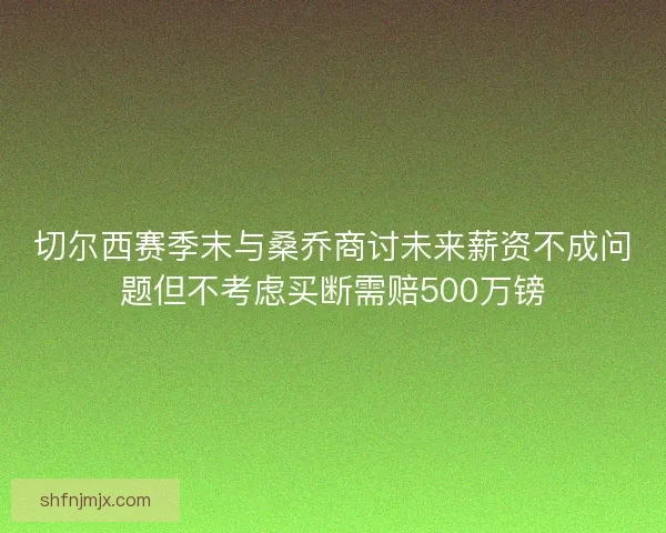 切尔西赛季末与桑乔商讨未来薪资不成问题但不考虑买断需赔500万镑